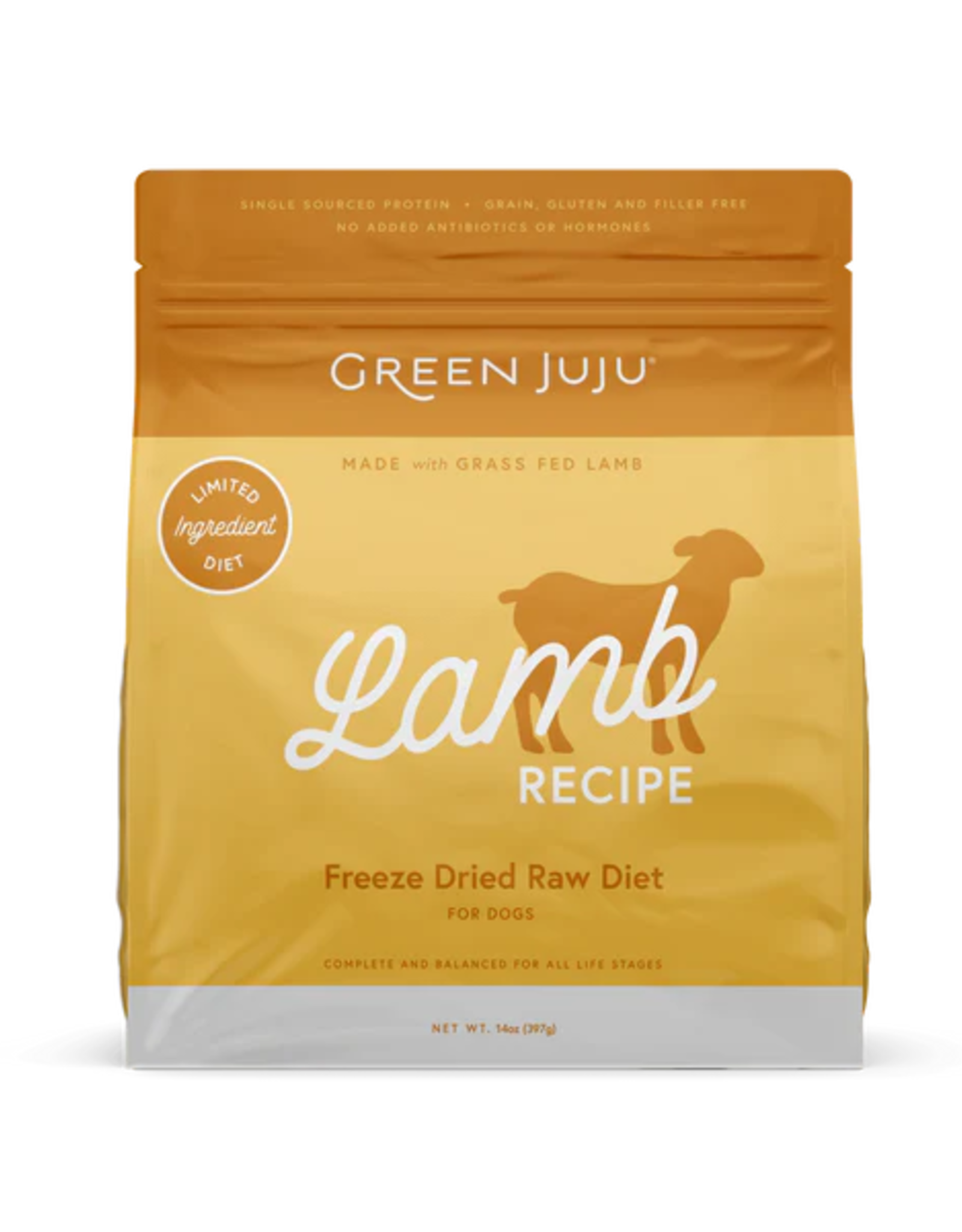Green Juju Green Juju Freeze-Dried Raw Lamb Recipe