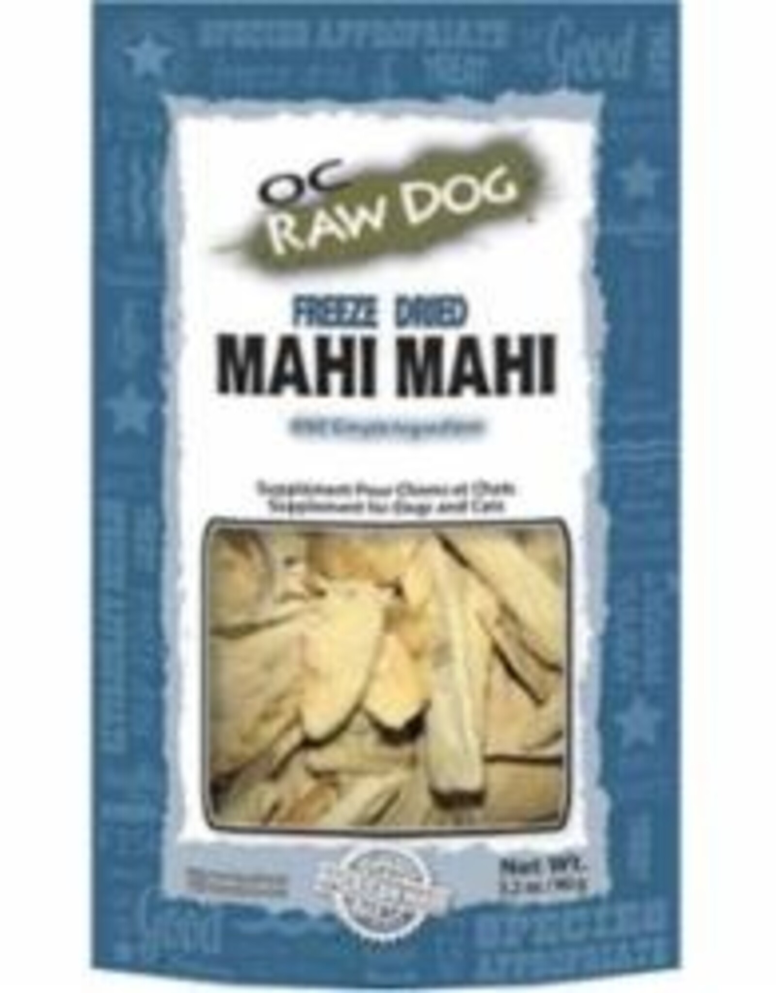 OC Raw Dog OC Raw Freeze-Dried Mahi Mahi 3.2oz