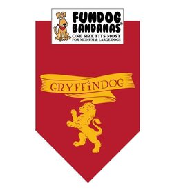 Gryffindog Bandana