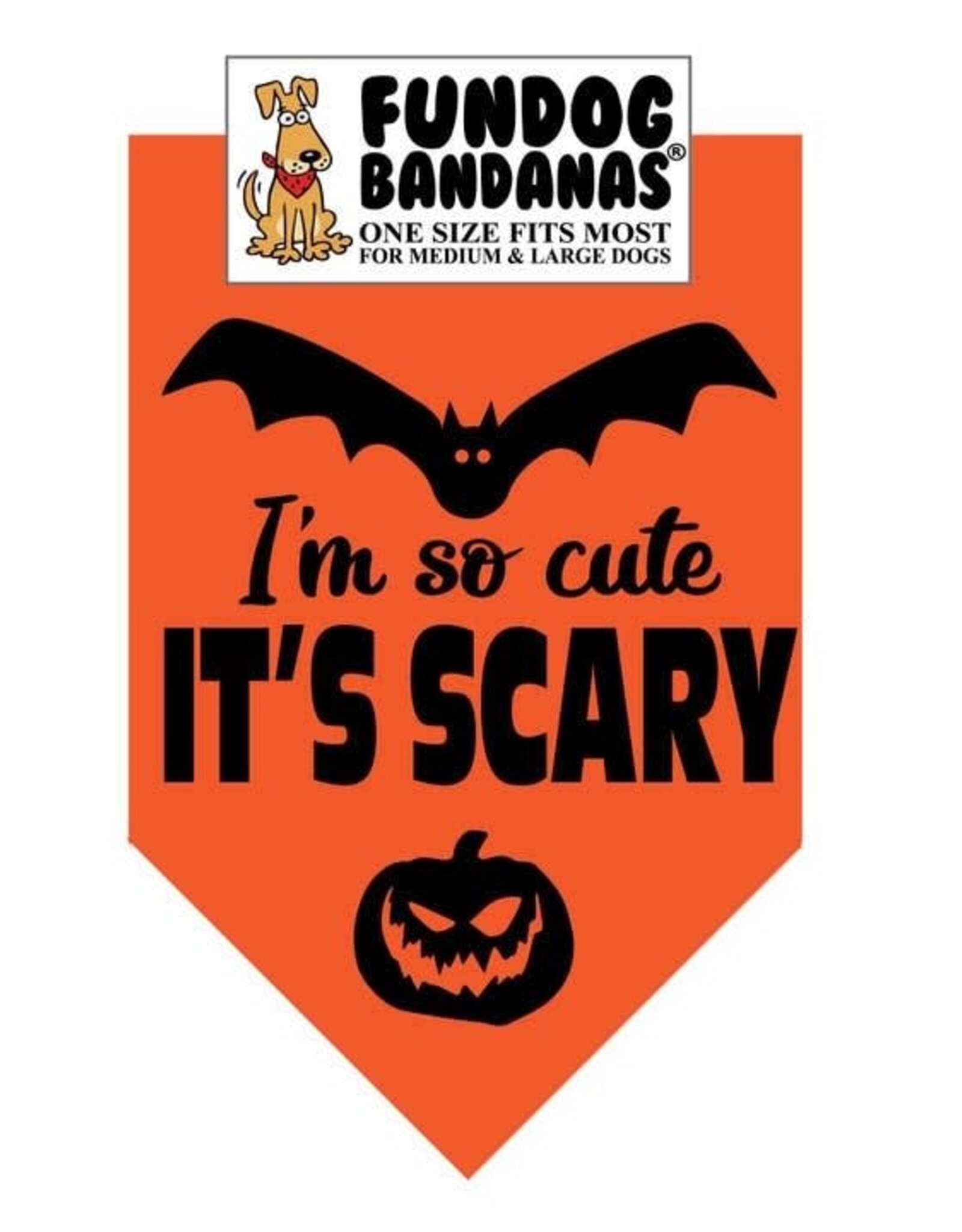 Halloween I'm so cute It's Scary Bandana