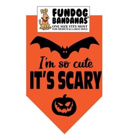 Halloween I'm so cute It's Scary Bandana