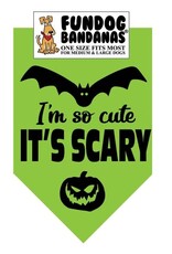 Halloween I'm so cute It's Scary Bandana