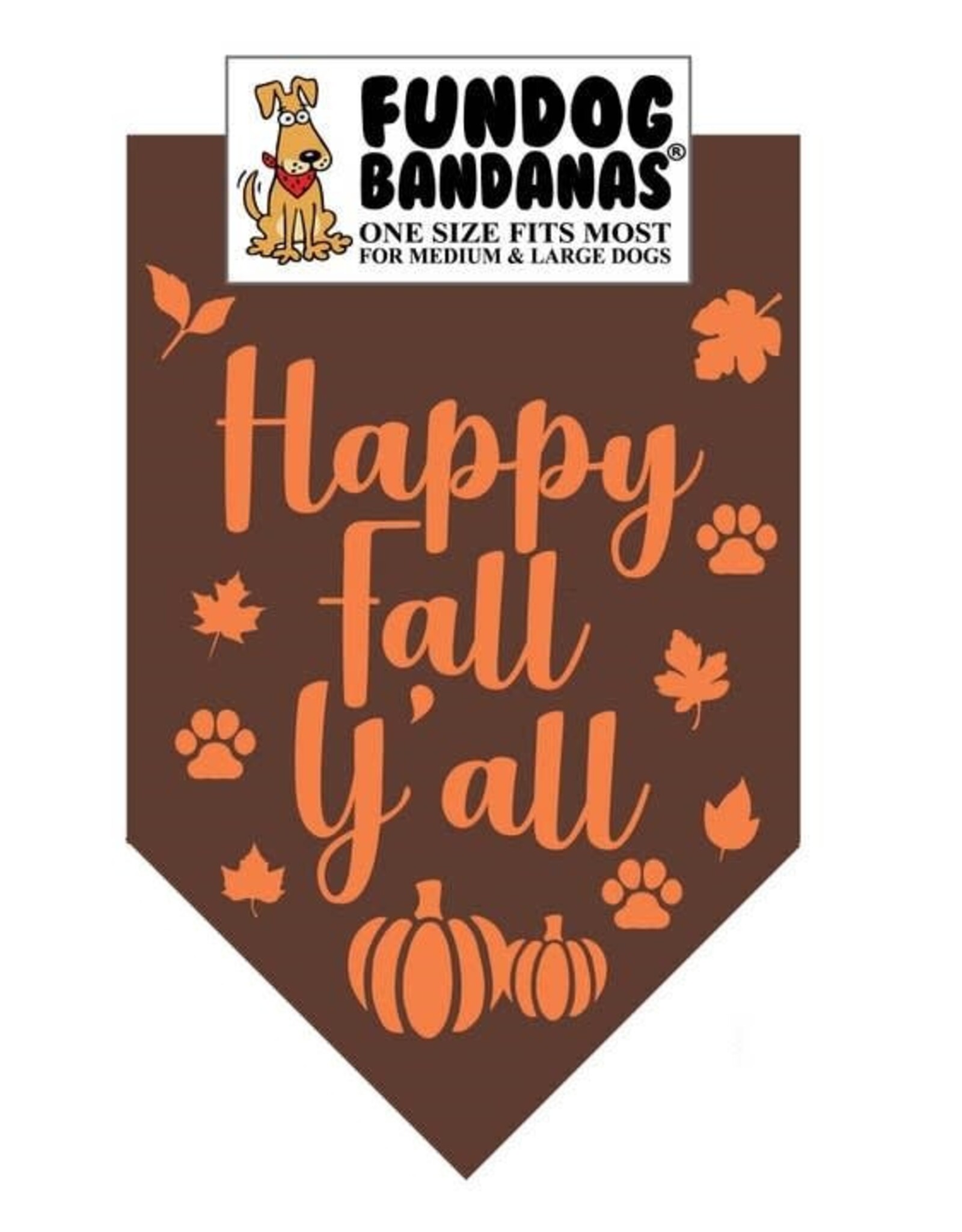 Happy Fall Y'all Bandana