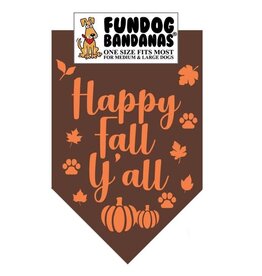 Happy Fall Y'all Bandana