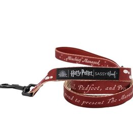 Sassy Woof Sassy Woof Harry Potter Marauders Map Leash
