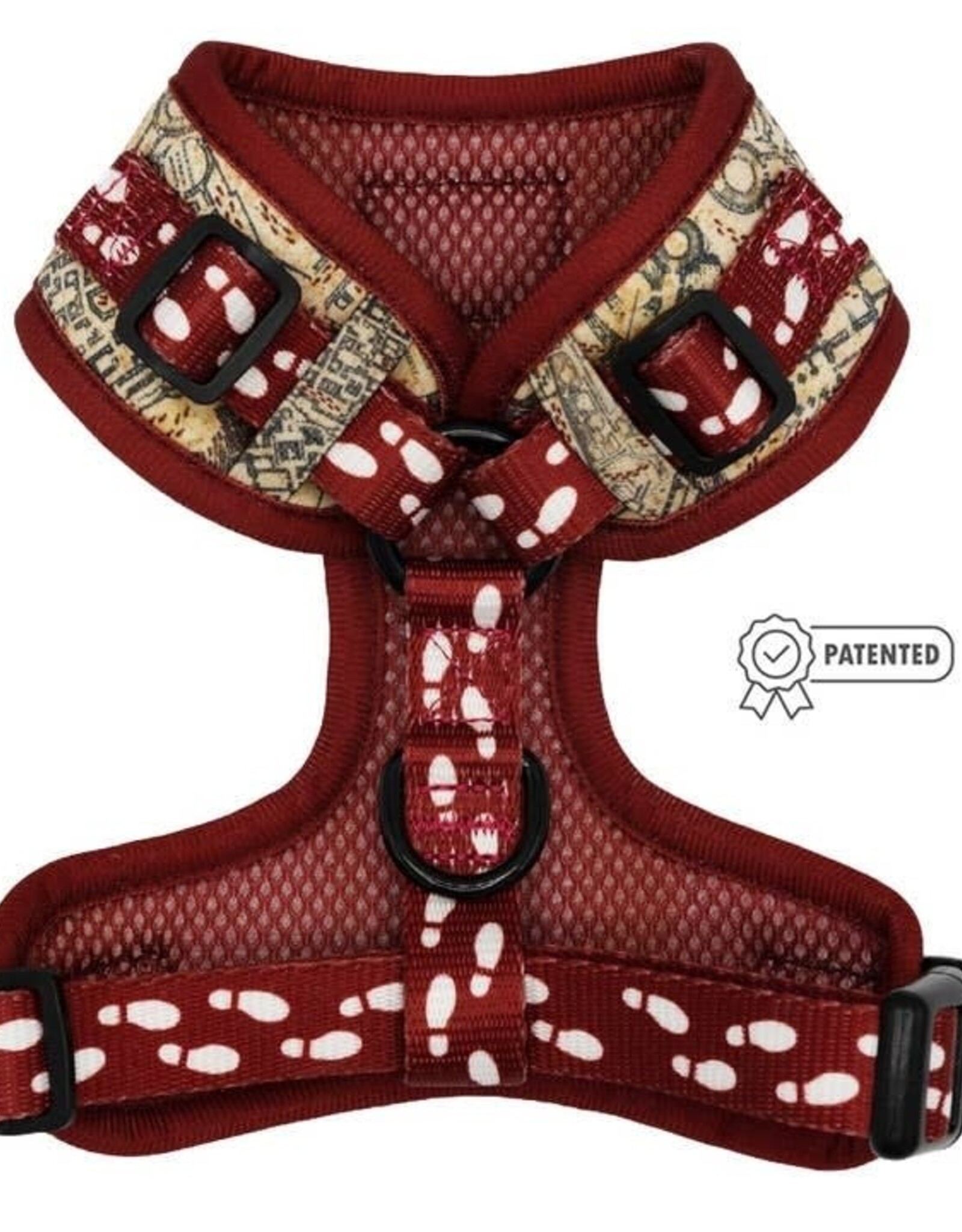 Sassy Woof Sassy Woof Harry Potter Marauders Map Adjustable Dog Harness