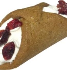 Preppy Puppy Cranberry Cannoli