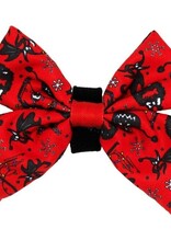 Sassy Woof Nightmare Before Christmas Bow