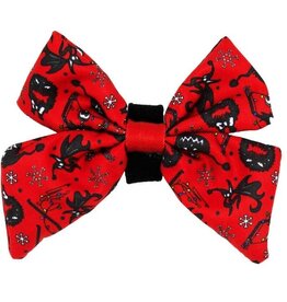 Sassy Woof Nightmare Before Christmas Bow