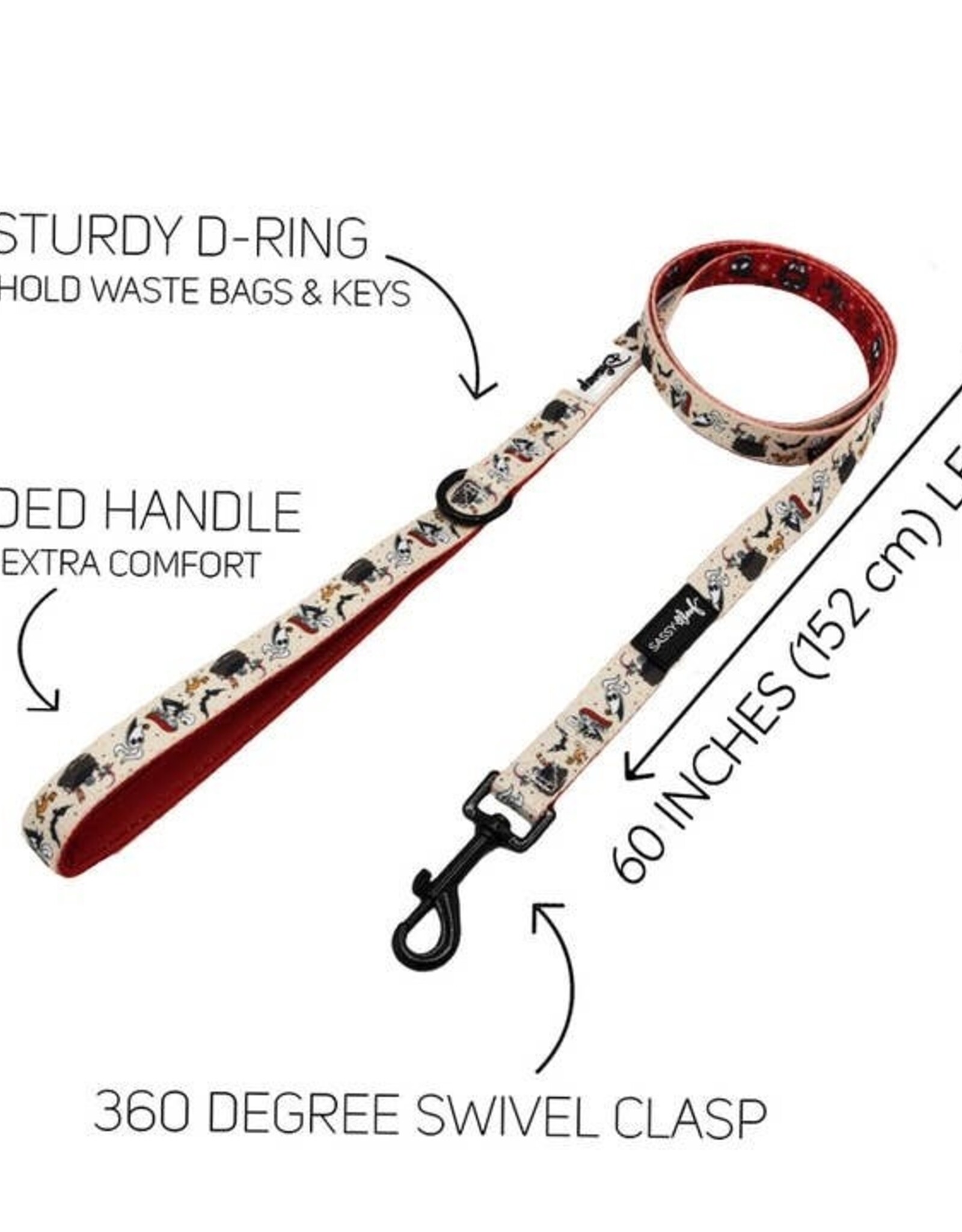 Sassy Woof Sassy Woof Nightmare Before Christmas Leash