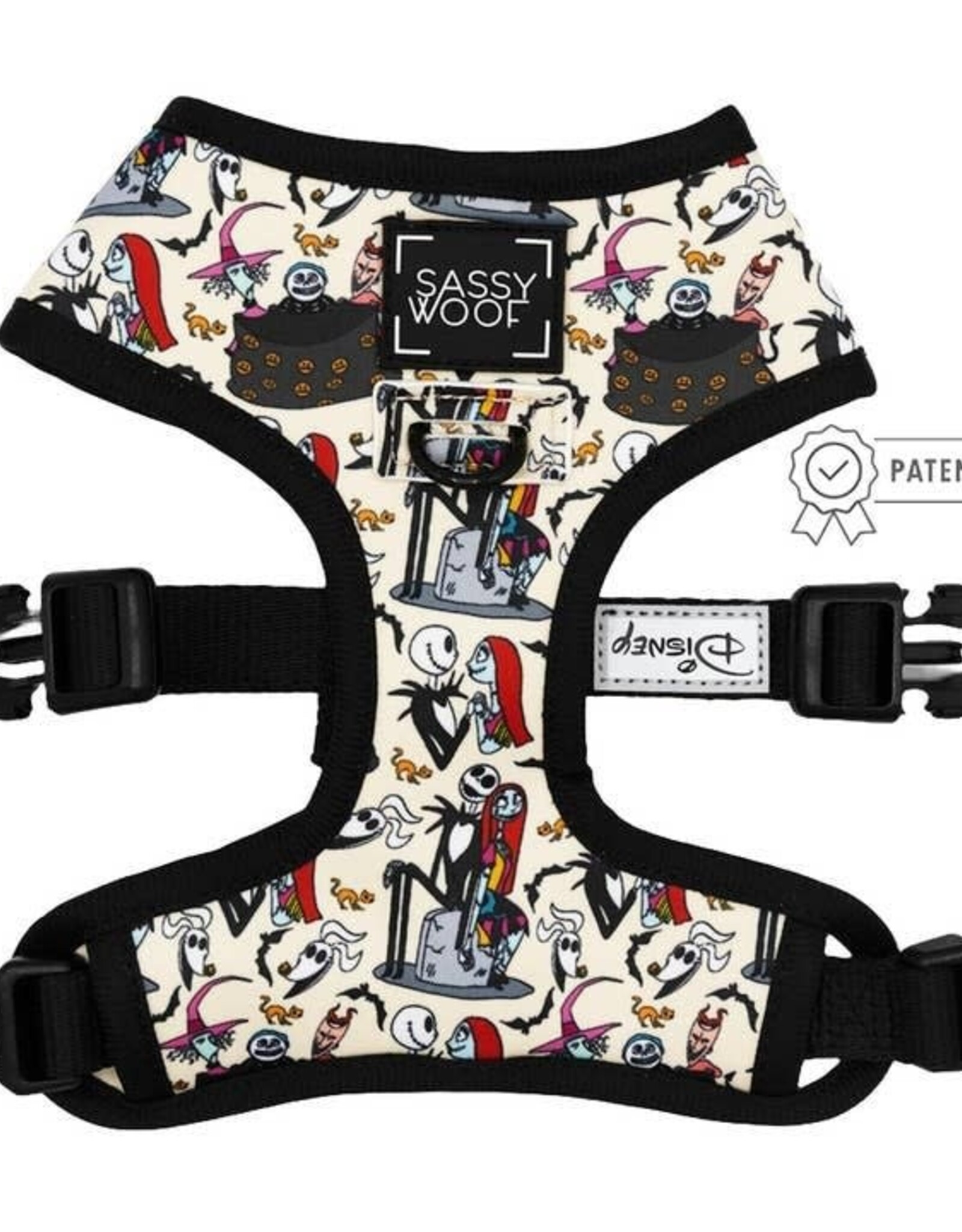 Sassy Woof Sassy Woof Nightmare Before Christmas Reversible Harness