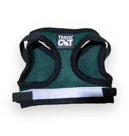 Travel Cat "the Emerald Explorer" Green Cat Harness & Leash Set