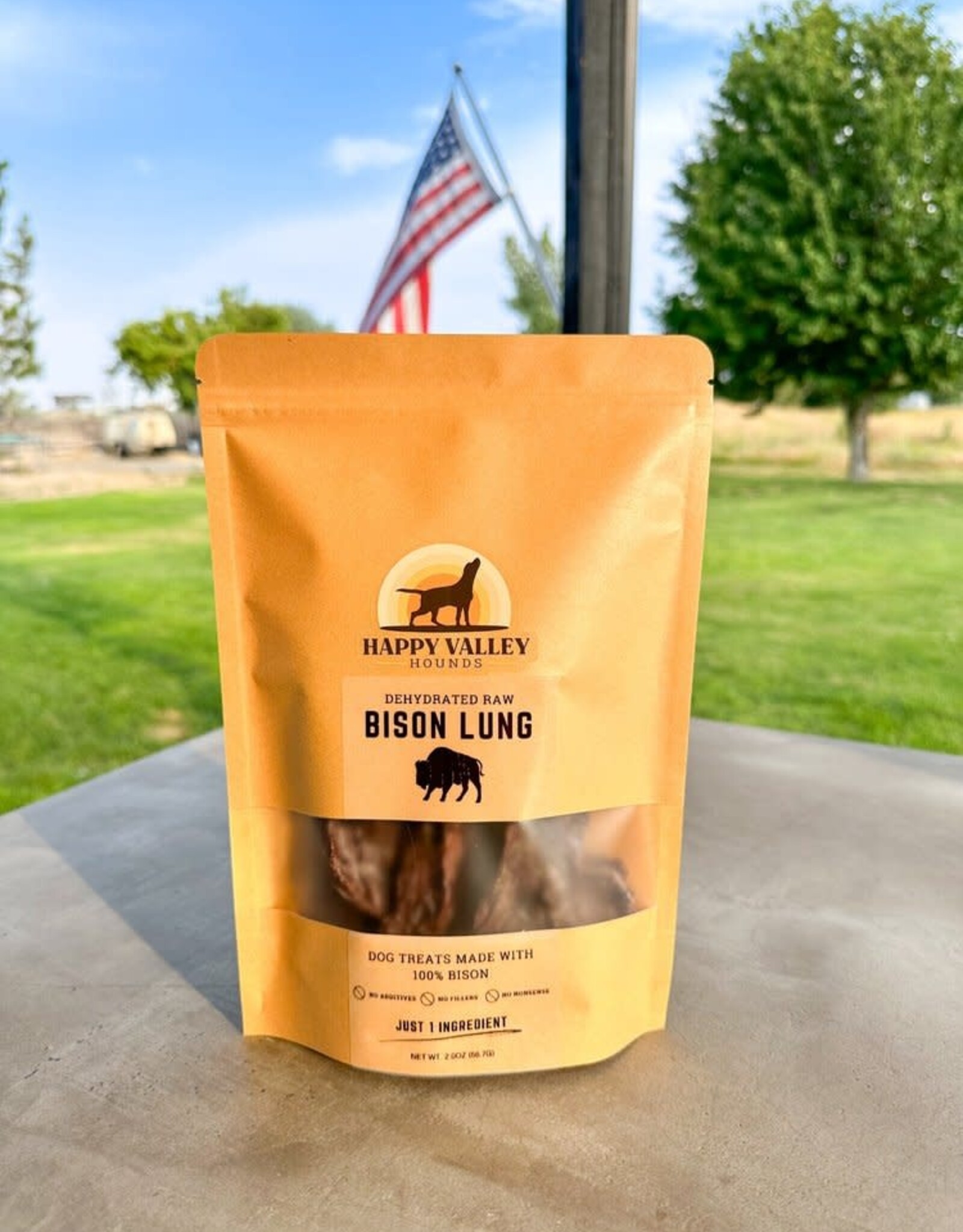 Happy Valley Hounds Happy Valley Hounds Bison Lung Dehydrated
