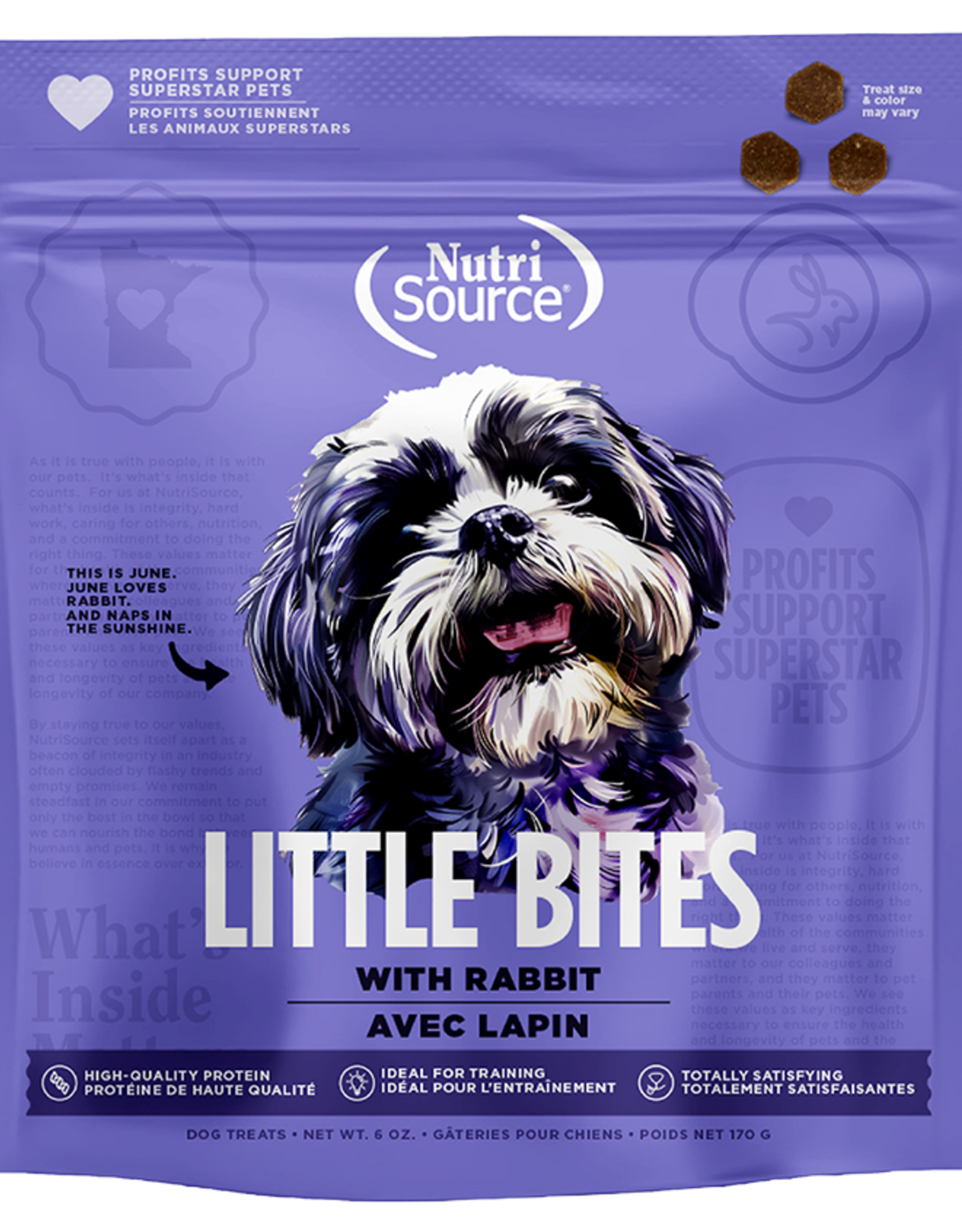 NutriSource Nutrisource Rabbit Little Bites 6oz