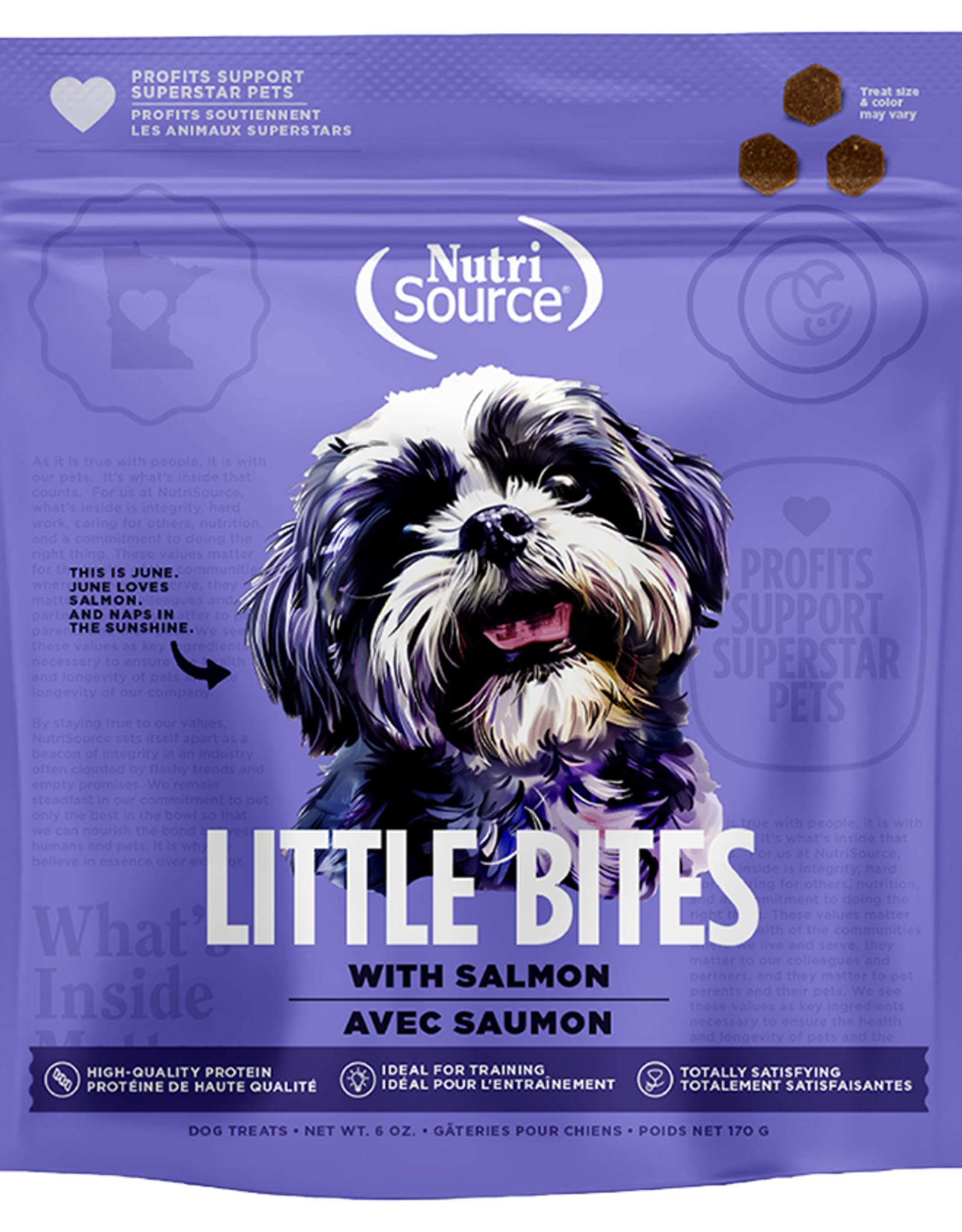 NutriSource Nutrisource Salmon Bites 6oz