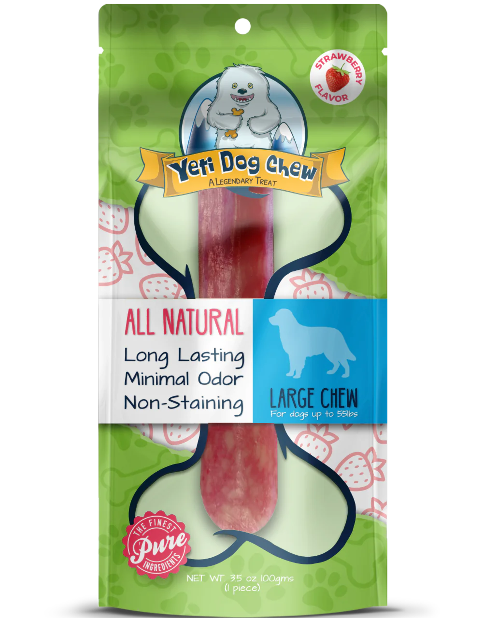Yeti Yeti Flavored Chews - Large