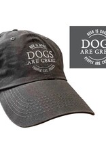 Dog Speak Ball Cap - Beer is Good, Dogs are Great