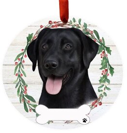 Labrador, Black Ornament
