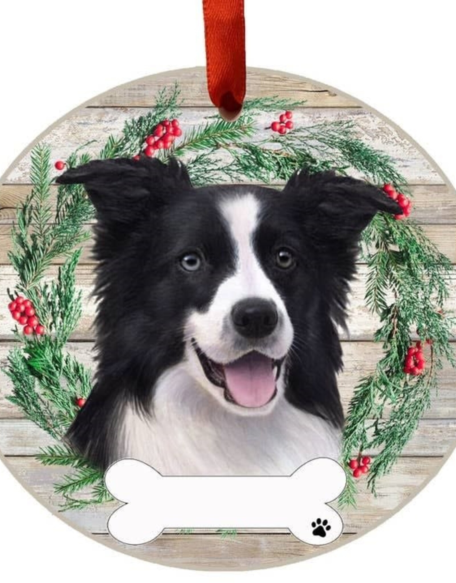 Border Collie Ornament