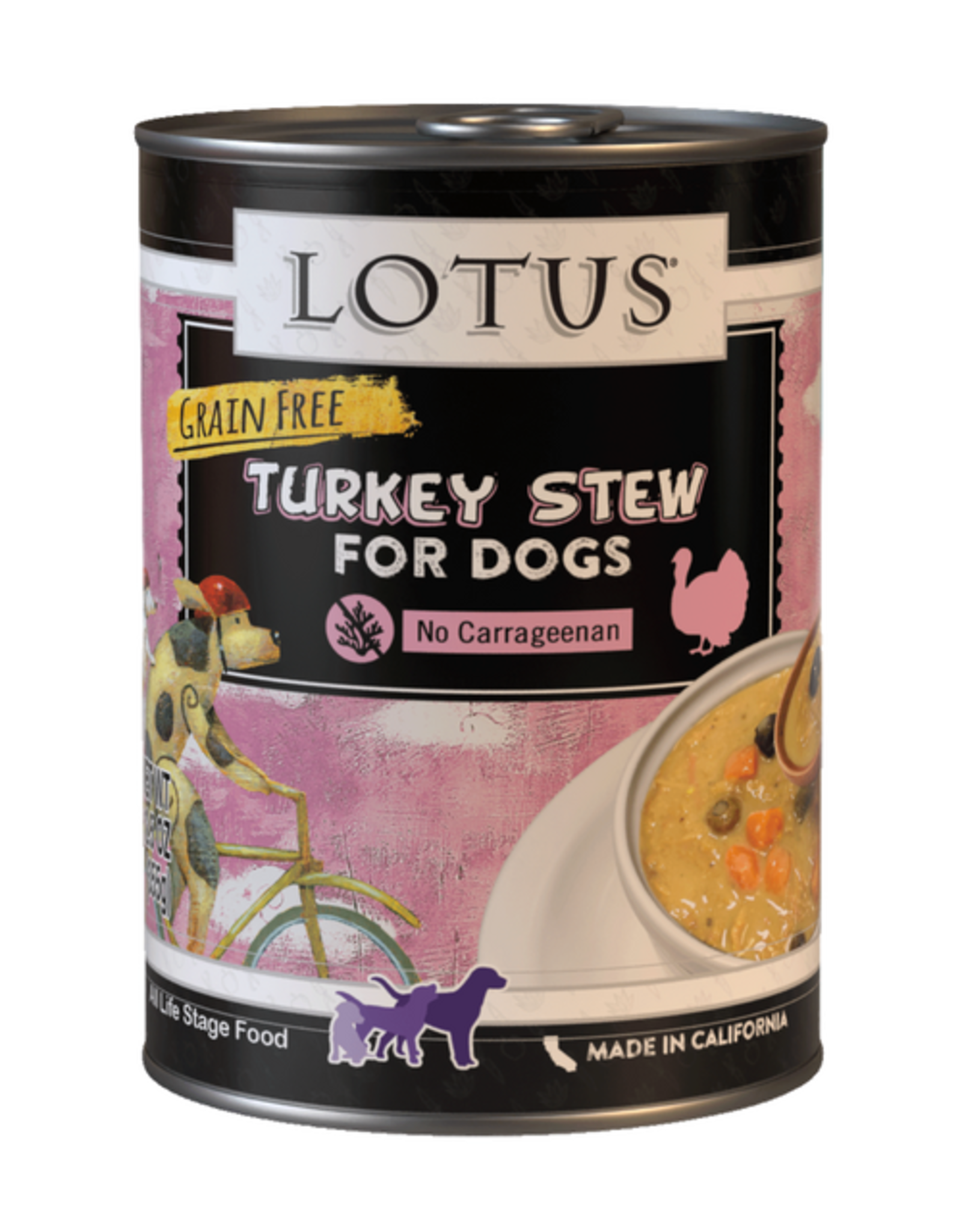 Lotus Lotus Turkey Stew for Dogs 12.5oz