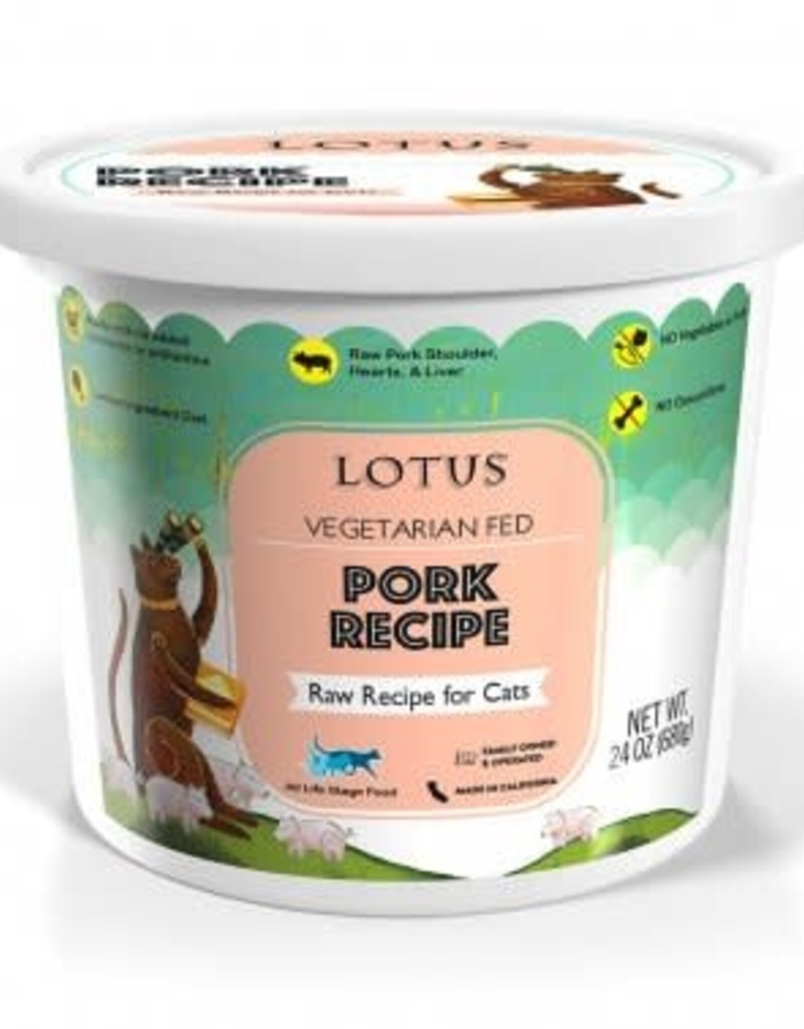 Lotus Lotus Cat Raw Pork