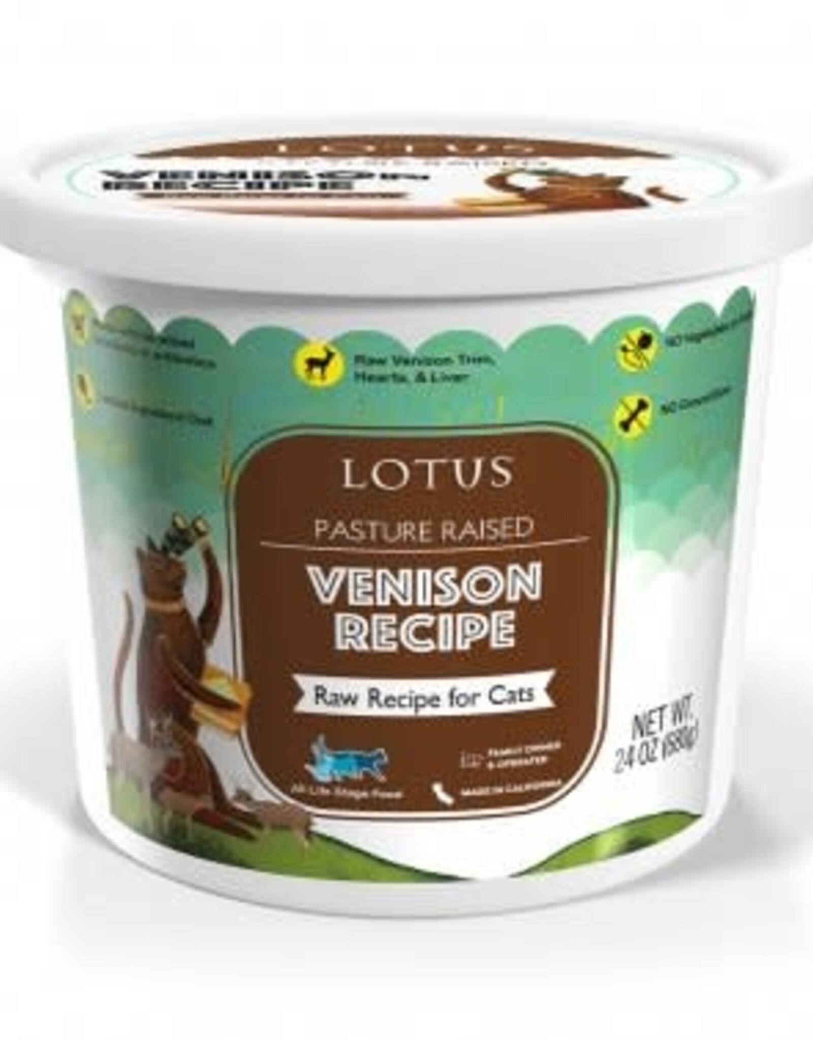 Lotus Lotus Cat Raw Venison