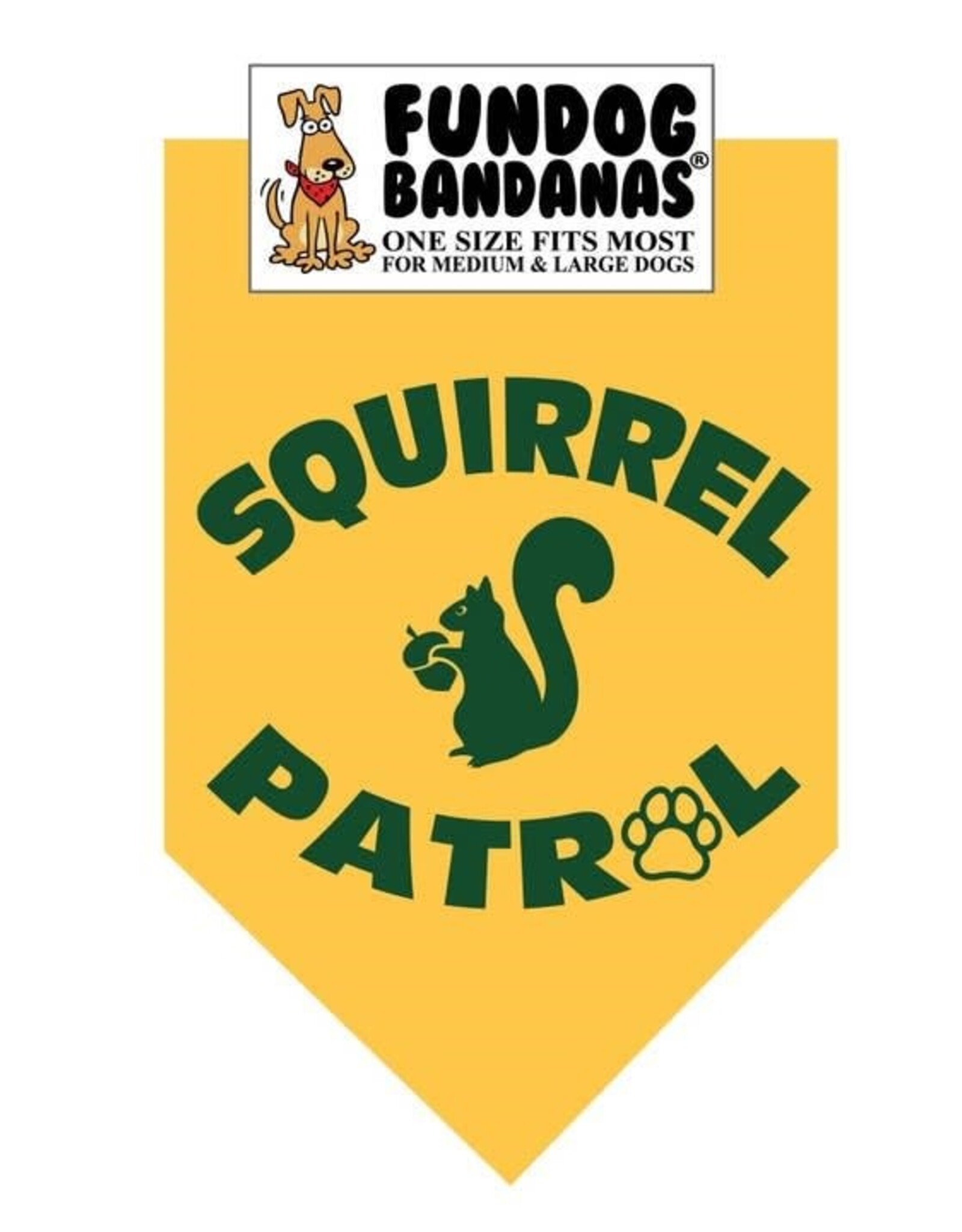 Squirrel Patrol Bandana