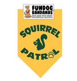 Squirrel Patrol Bandana Squirrel Patrol Bandana