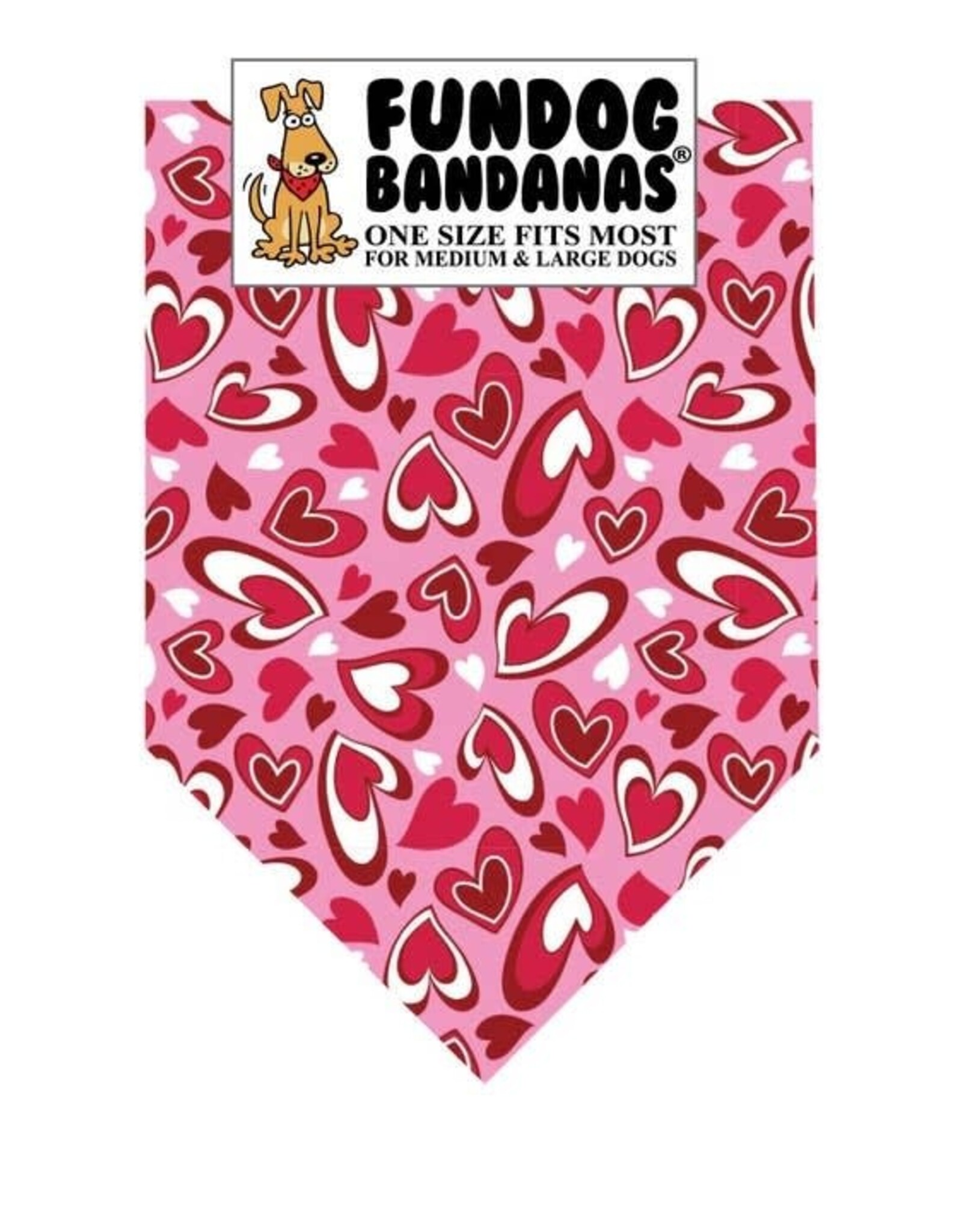 Heartfelt Hearts Bandana
