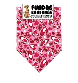 Heartfelt Hearts Bandana