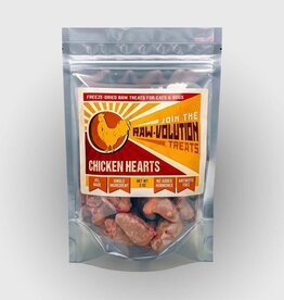 Rabbit Tap Rabbit Tap - Freeze-Dried Chicken Hearts 2oz