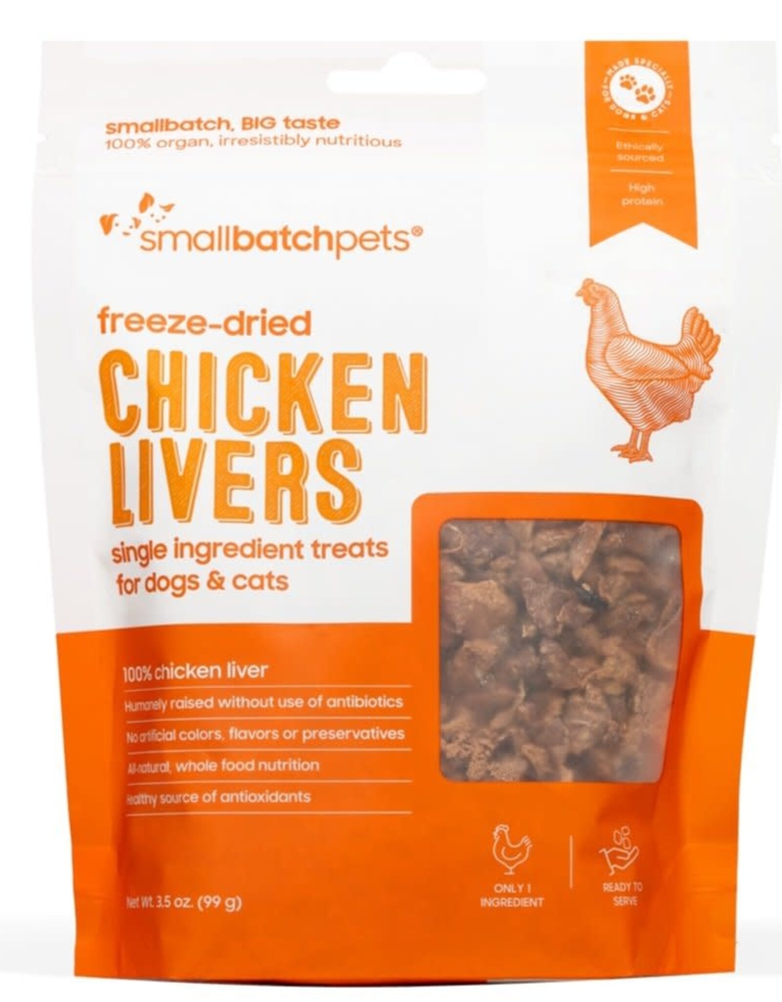 Smallbatch Smallbatch Chicken Liver Treats 3.5oz