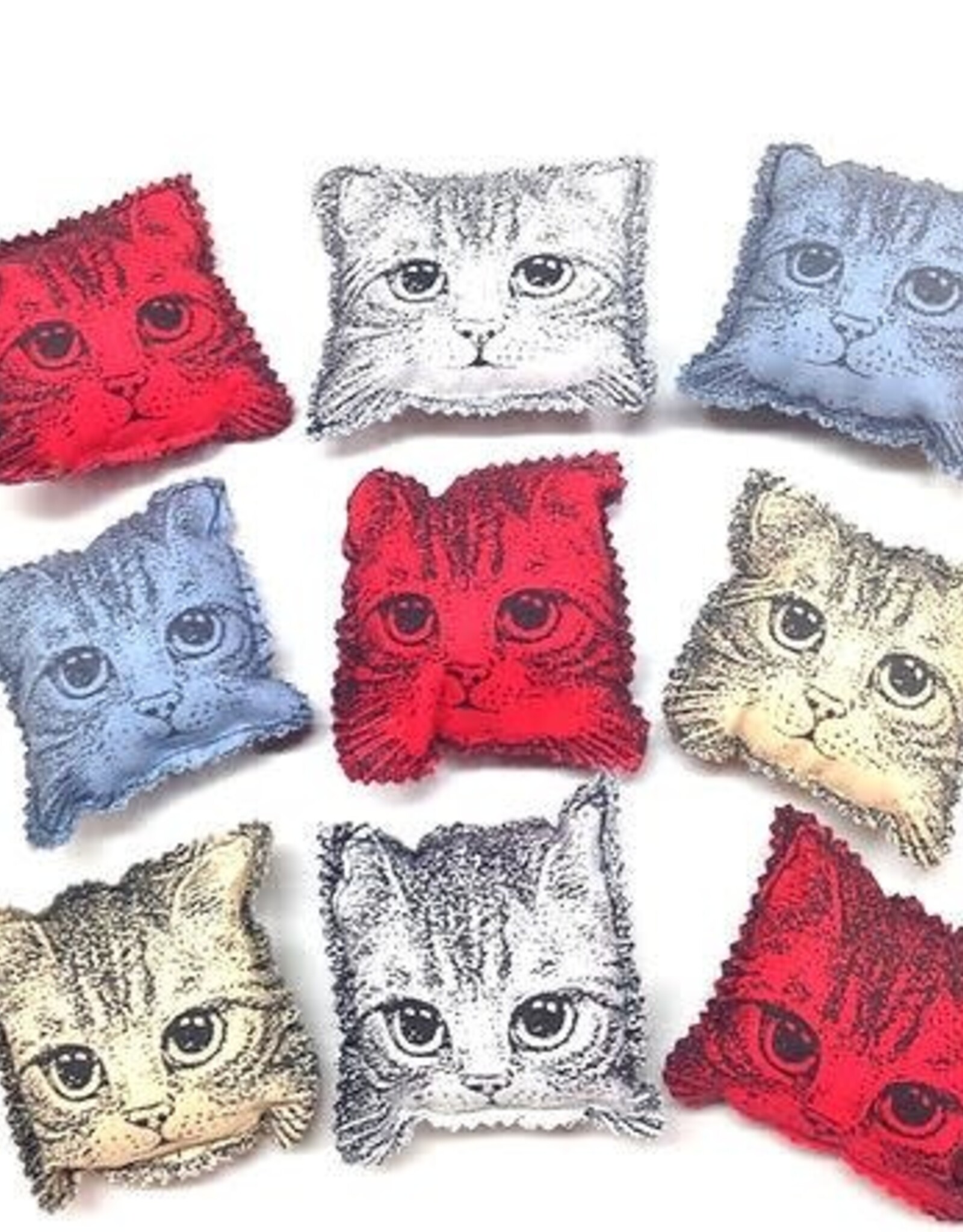 Go Cat Go Cat Catnip Pillow