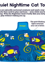 Outward Hound Flashing Firefly Mat Quiet Cat Toy