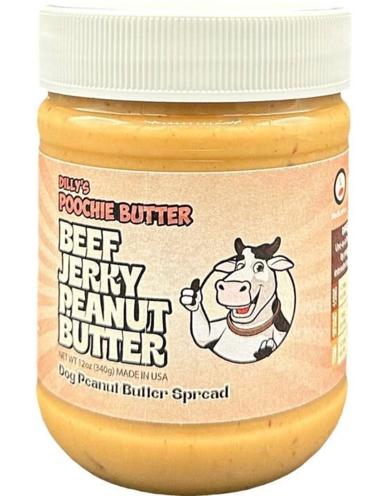 Poochie Butter Beef Jerky Peanut Butter