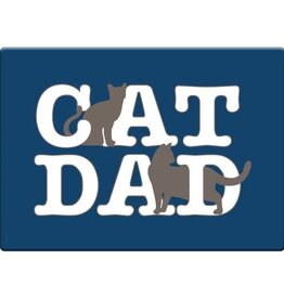 Dog Speak Dog Speak Refrigerator Magnet - Cat Dad