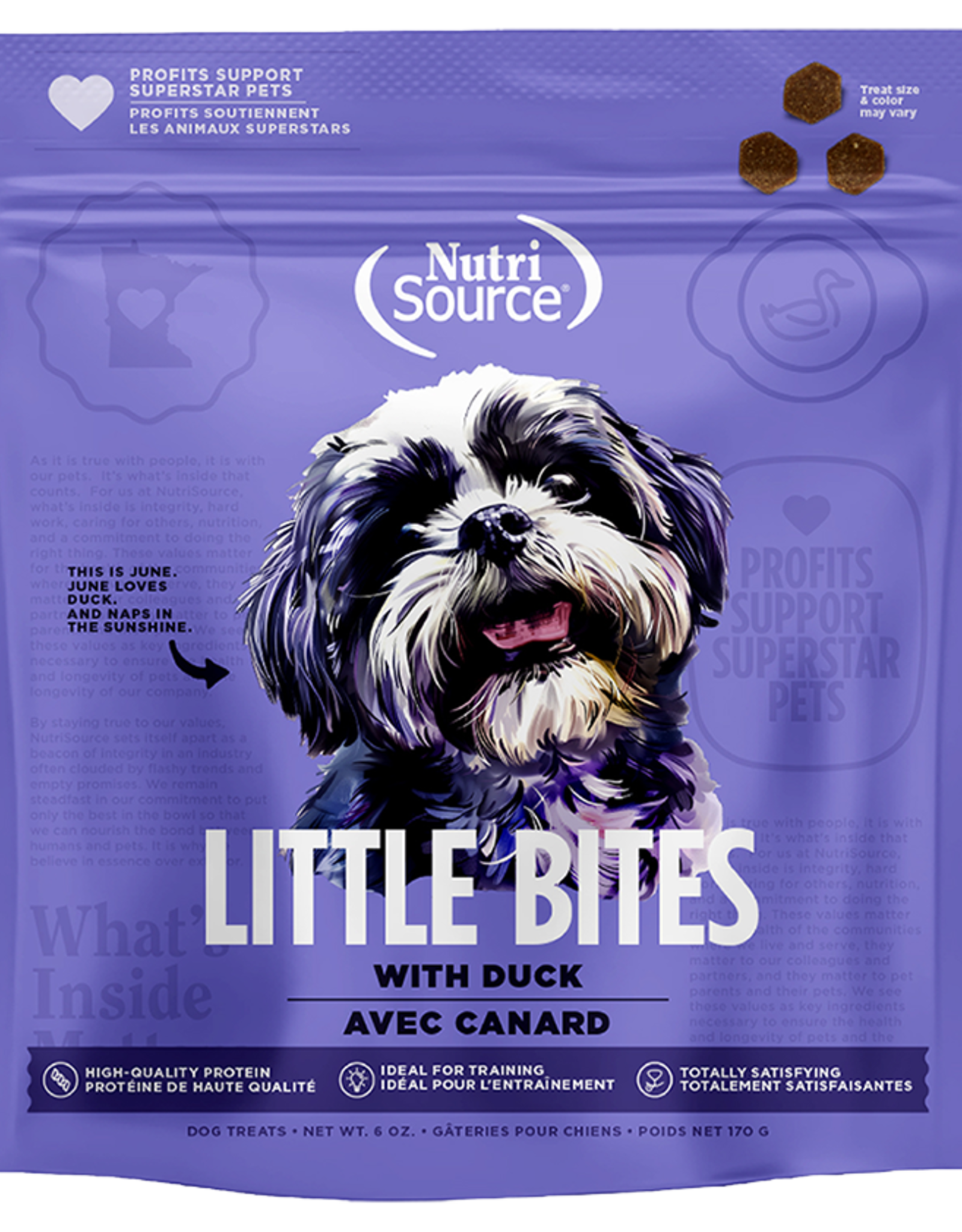 NutriSource Nutrisource Duck Little Bites 6oz