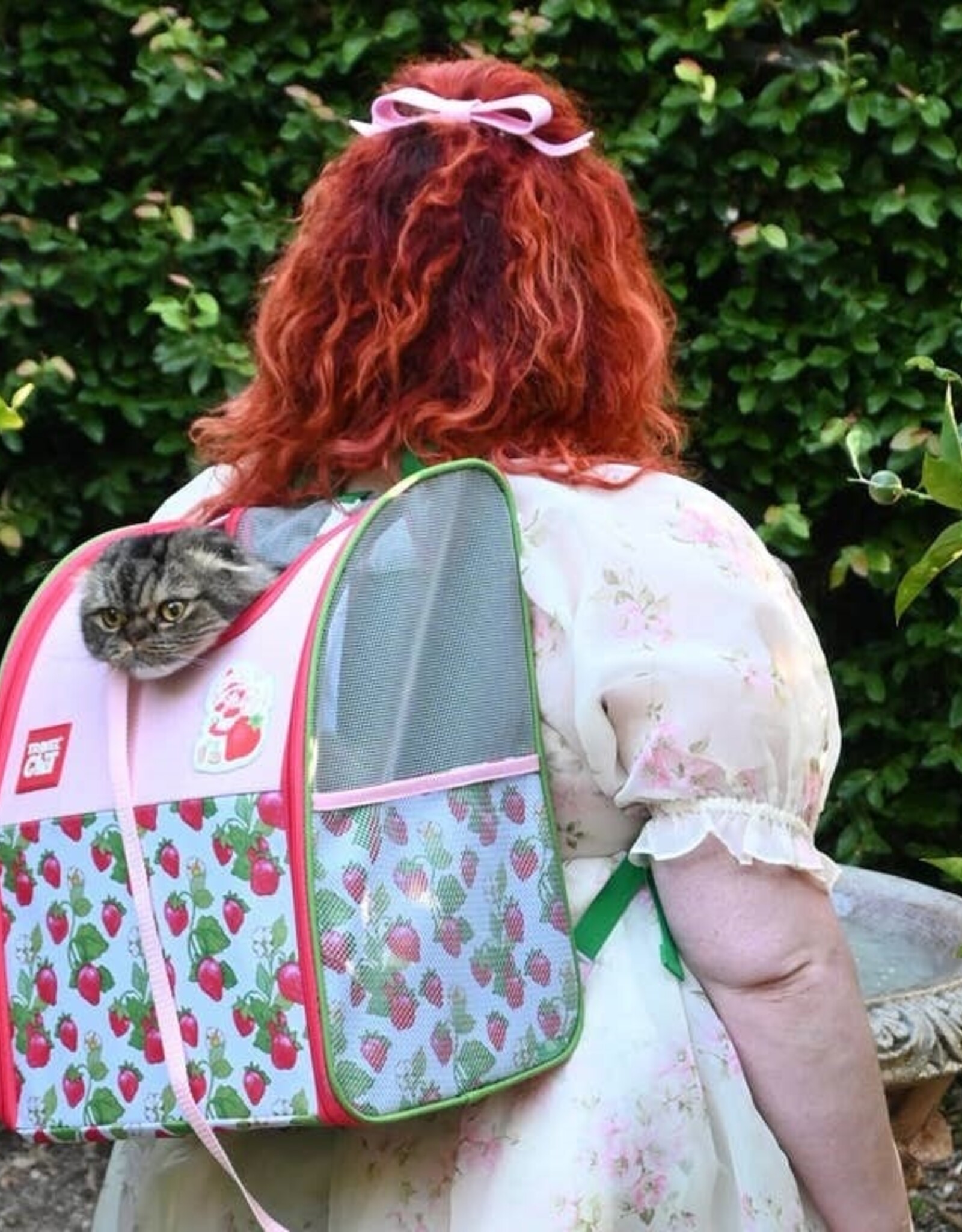 Travel Cat Strawberry Shortcake Travel Cat Backpack