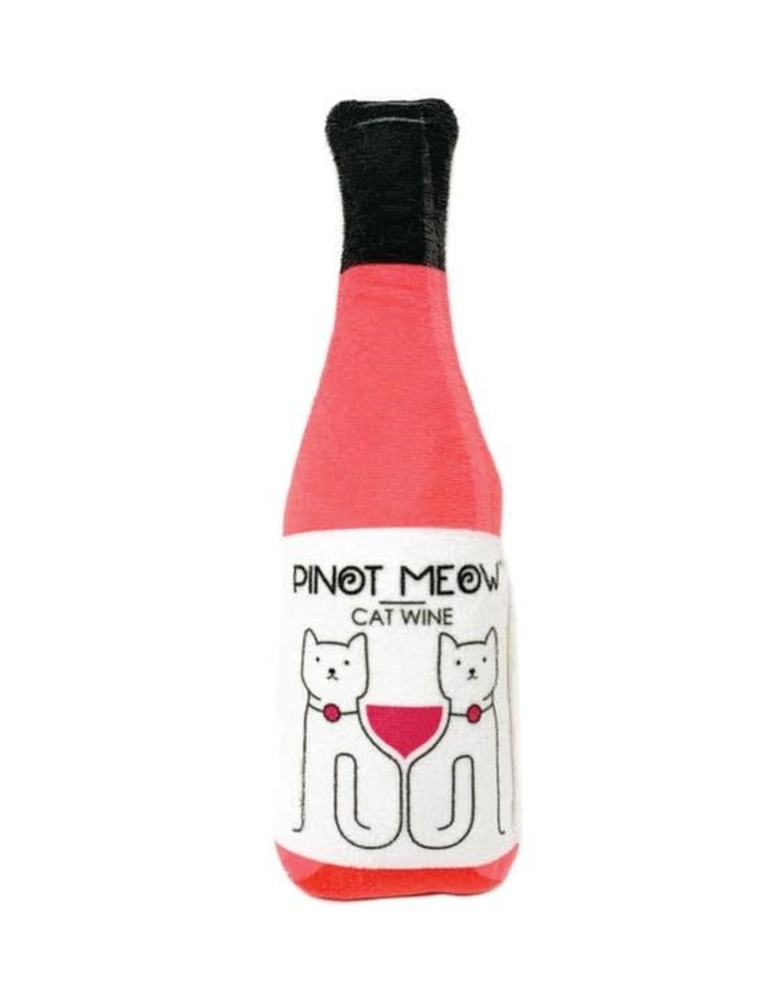 Purring Wine Catnip Kicker Toy