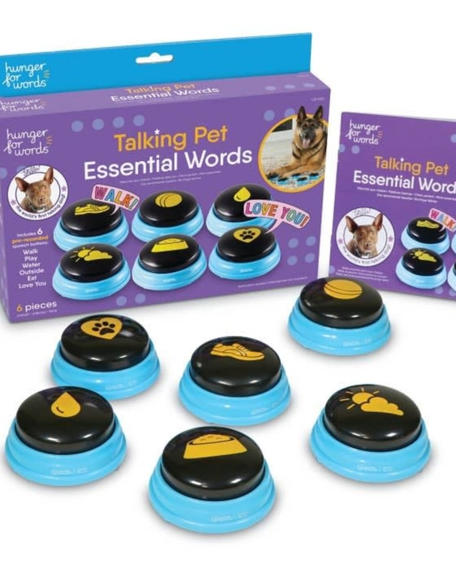 Hunger for Words Hunger for Words Talking Pet Essentials Set
