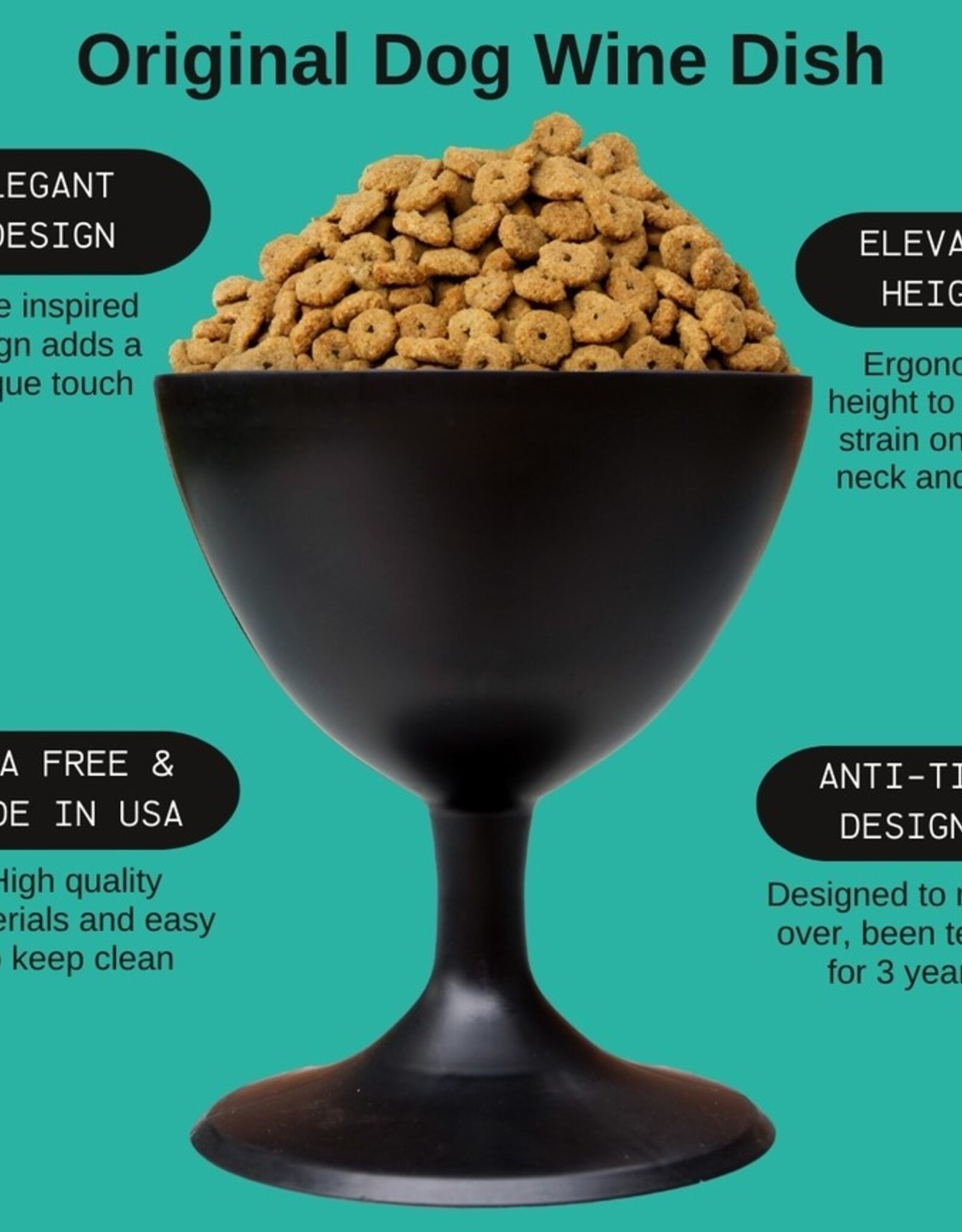 Wine Dog Dish - Cocktails with Fred