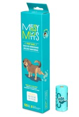 Messy Mutts Advanced BioRecycle™ Dog Poop Bags, 8 Refill Rolls, 120 Bag Count
