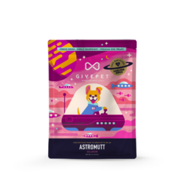 GivePet GivePet Astromutt 3oz - Freeze-Dried Salmon