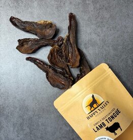 Happy Valley Hounds Happy Valley Hounds Dehydrated Lamb Tongue Halved