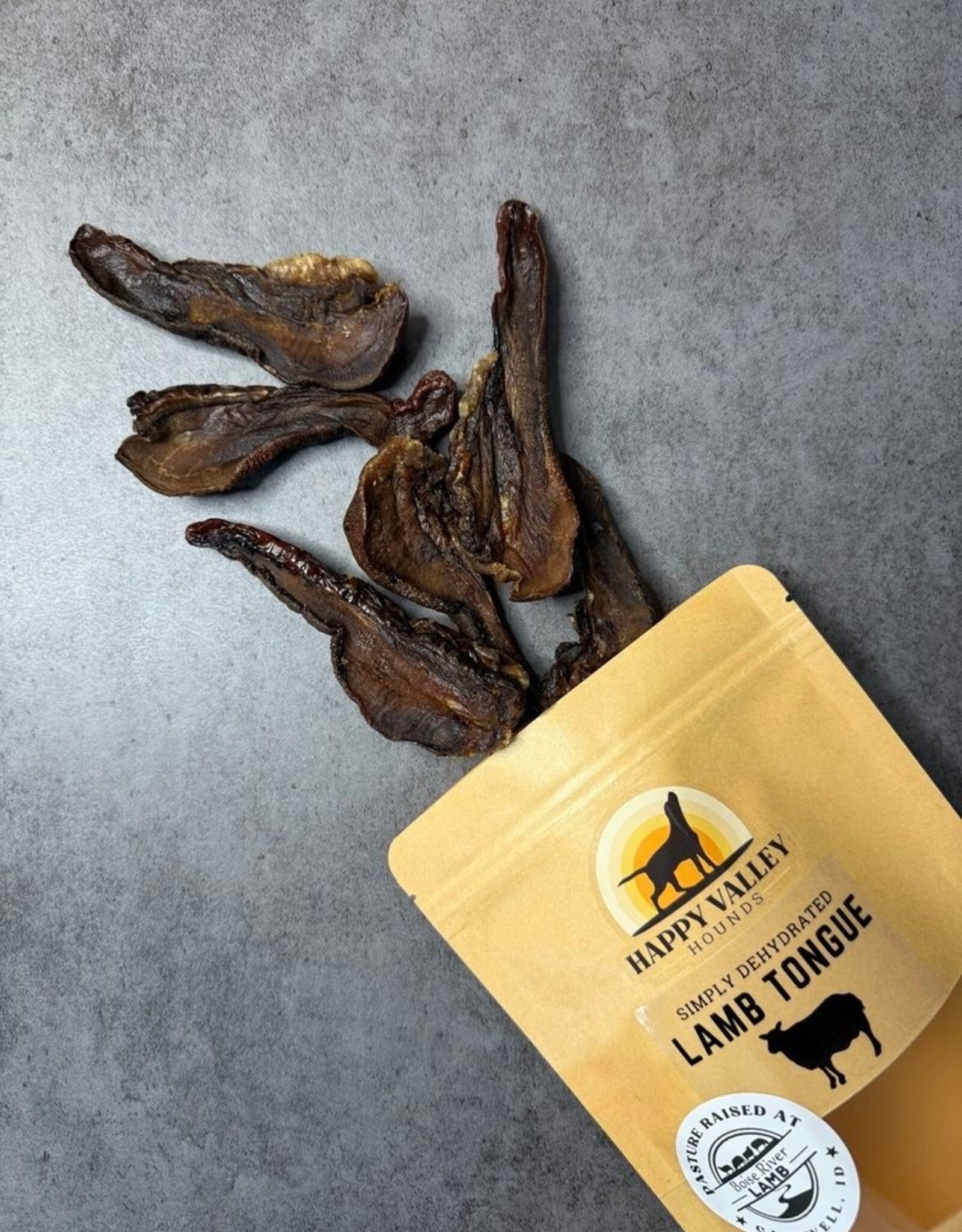 Happy Valley Hounds Happy Valley Hounds Dehydrated Lamb Tongue Halved