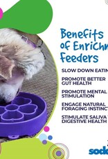 SodaPup SodaPup Flower Ebowl Enrichment Slow Feeder Bowl