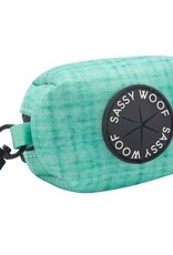 Sassy Woof Sassy Woof Wag Your Teal Waste Bag Holder