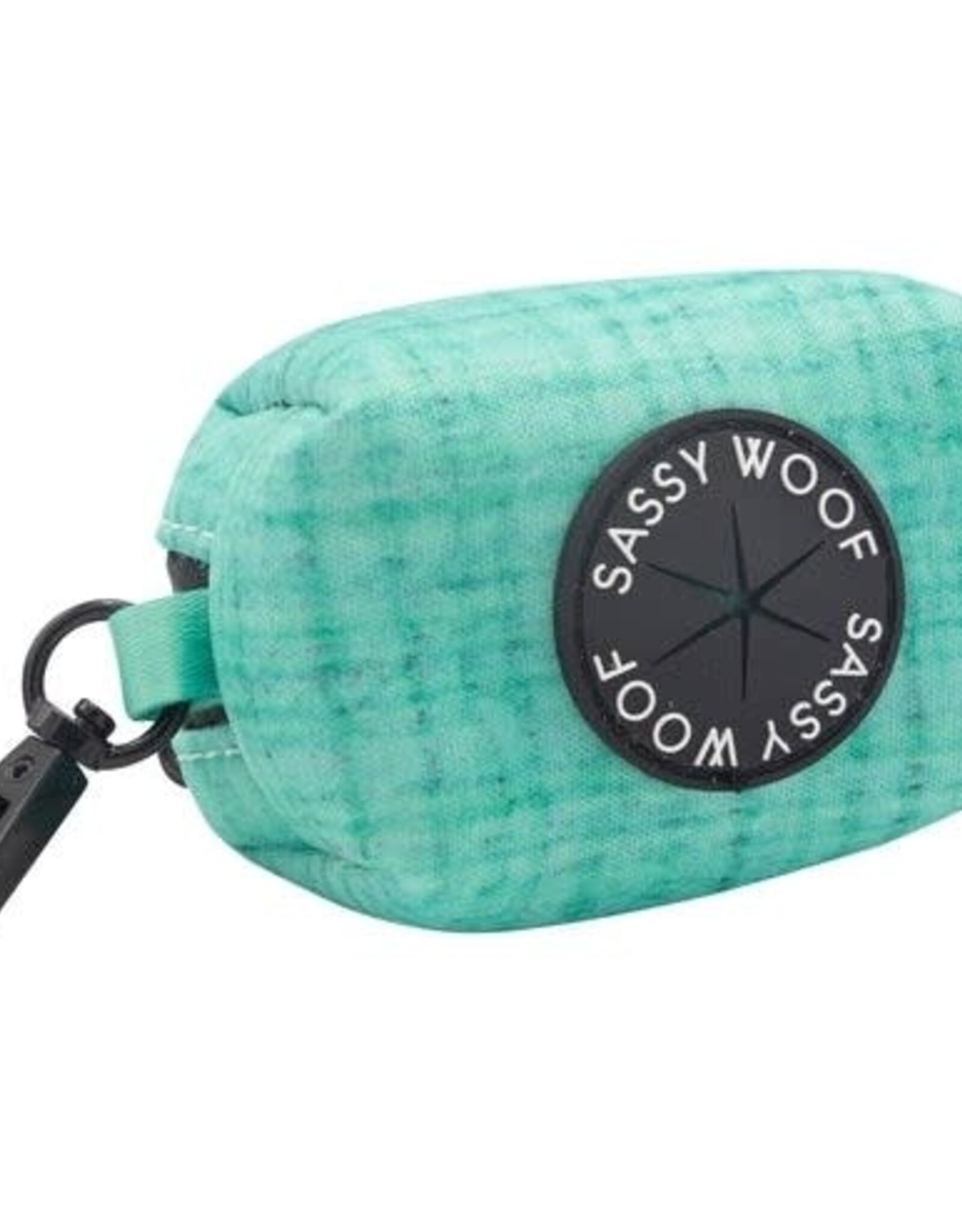 Sassy Woof Sassy Woof Wag Your Teal Waste Bag Holder