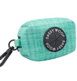 Sassy Woof Sassy Woof Wag Your Teal Waste Bag Holder