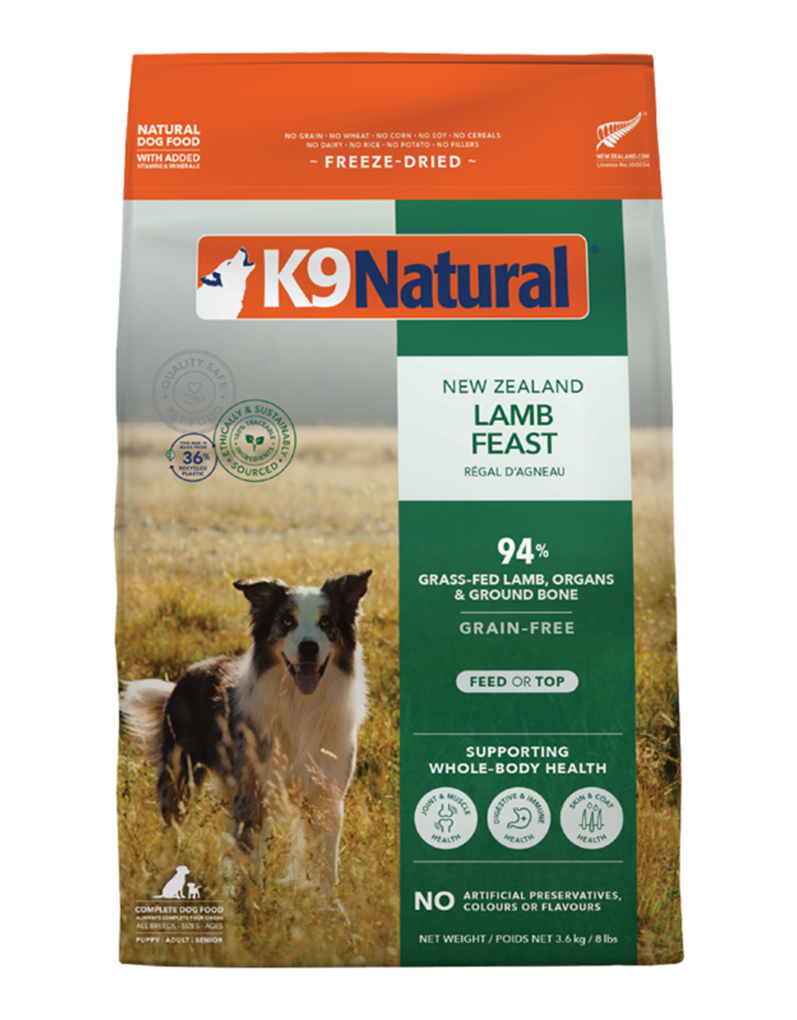 K9 Natural K9 Natural Freeze-Dried Lamb Feast